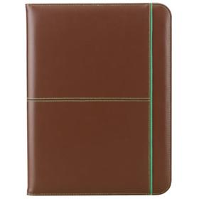 05-855 synthetic leather padfolio brown.jpg